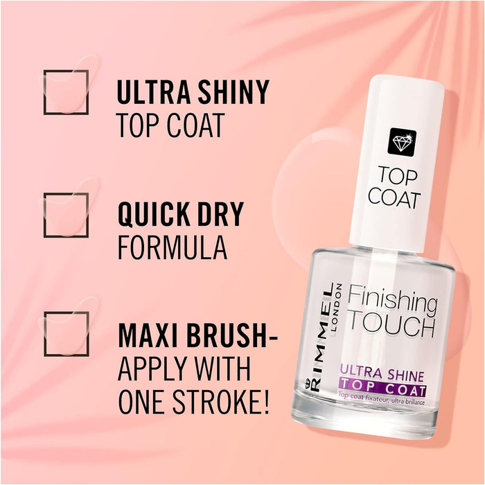 Finishing Touch Ultra Shine Top Coat Polish, 12Ml