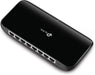 TL-SG1008D, 8 Port Gigabit Ethernet Network Switch, Ethernet Splitter, Hub, Desktop and Wall-Mounting, Plastic Case, Plug and Play, Energy-Saving, Black