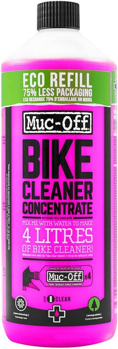 Muc-Off Bike Cleaner Concentrate, 1 Litre - Bike Cleaning and Bike Degreaser Refill - Makes Four Litres of Bike Wash for Bicycle and Motorcycle