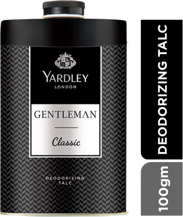 London Gentleman Deodorizing Talc Talcum Powder for Men 100Gm