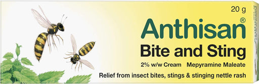 Bite & Sting Cream Relief from Insect Bites, Stings & Stinging Nettle Rash, 20 G ( Pack of 1)