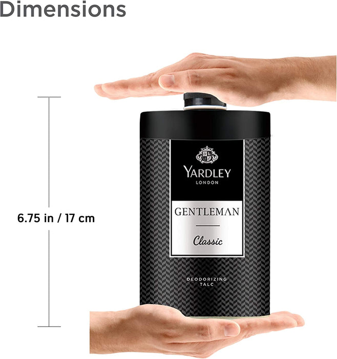 London Gentleman Deodorizing Talc Talcum Powder for Men 100Gm