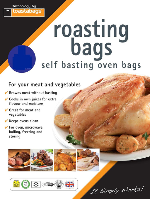 Roasting Bags, Large, 45 X 55 Cm/Pack of 50 (Packaging May Vary)